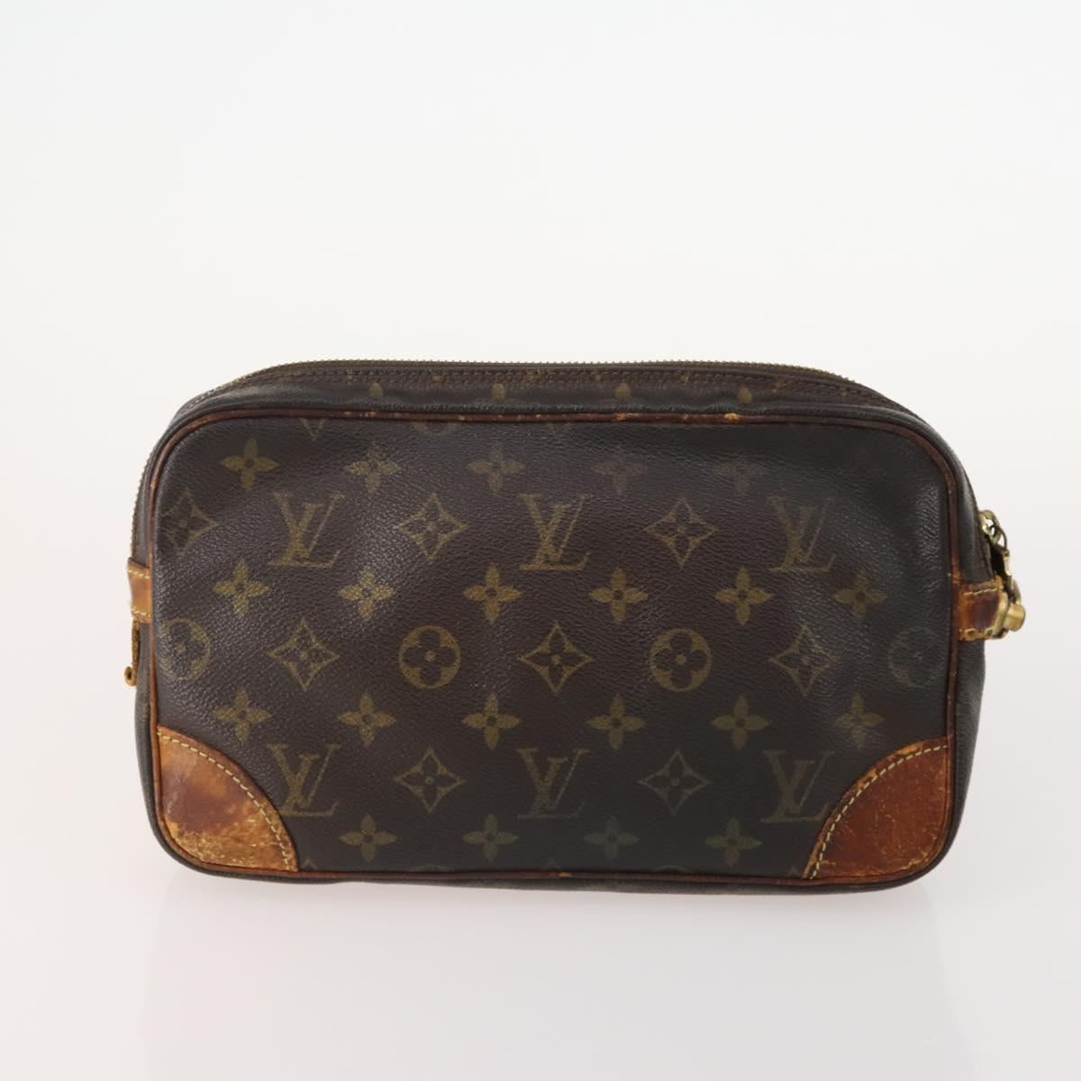 Louis Vuitton Monogram Pouch 2 Set LV