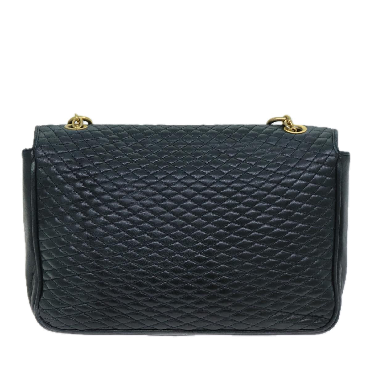 BALLY Shoulder Bag Leather Navy