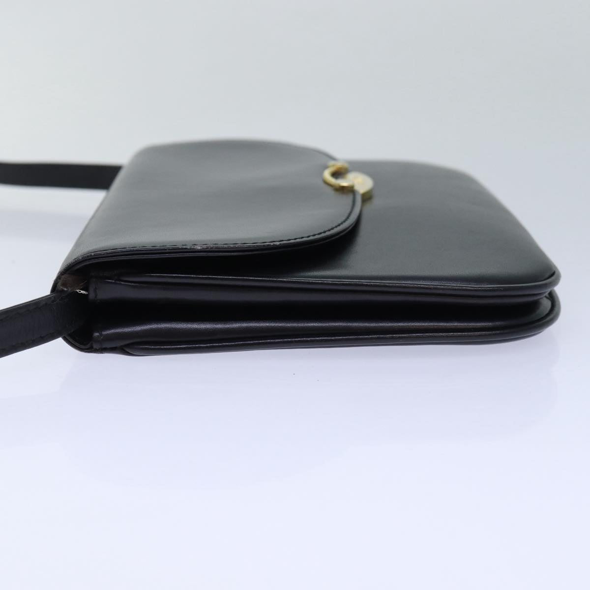 BALLY Shoulder Bag Leather Black