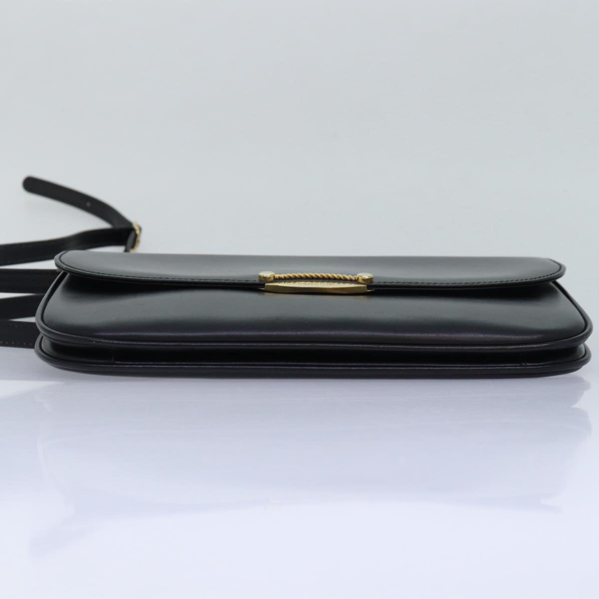 BALLY Shoulder Bag Leather Black