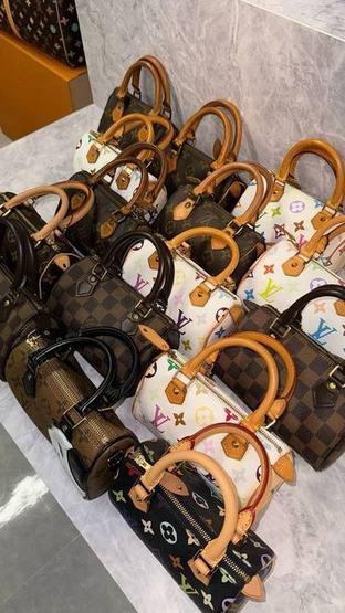Louis Vuitton Speedy bags in Monogram, Damier and Multicolore
